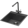 Кухонная мойка GRANULA 5151 графит матовый 5151 GPAFIT MATOBYII