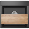 Кухонная мойка GRANULA ESTETICA ES-5201 шварц (черный металлик) 5201 SHBAPC