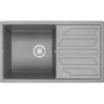 Кухонная мойка GRANULA GR-8002 алюминиум 8002 ALYUMIHIYM