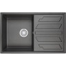 Кухонная мойка GRANULA GR-8002 черный 8002 CHEPHYII