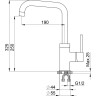 Смеситель GRANULA GR-0041 классик 0041 KLACCIK